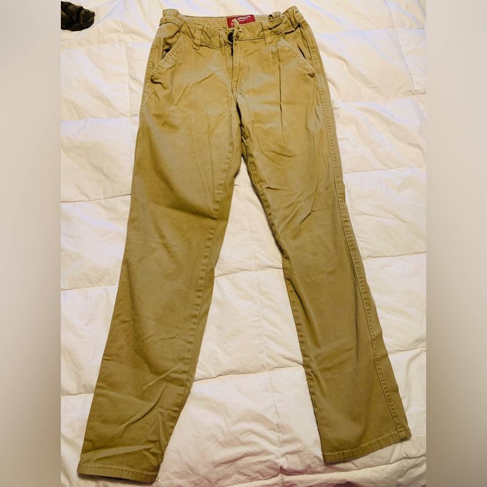 Arizona Khaki Pants - Size 16 Regular - Tan